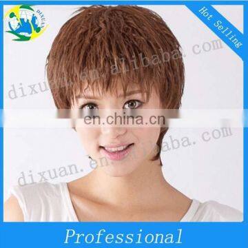 Actory direct sale personality short hair girl with short curly hair