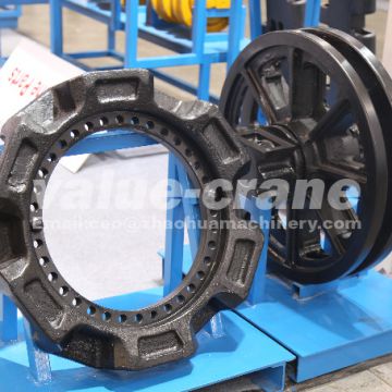 casting Kobelco BM900 wheel drive crawler crane sprocket-wheel undercarriage parts driving roller sprocket