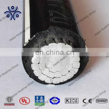 UL certificate Solar PV Wire aluminum conductor 2kV 350MCM solar power pv cable for PV plant