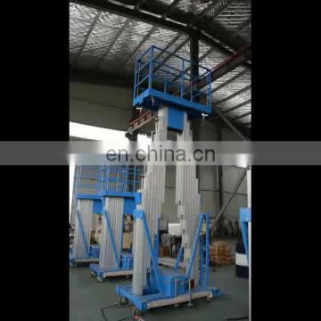 7LSJLII SevenLift hyrdaulic aluminum mobile maintenance cleaning ladder elevator lift