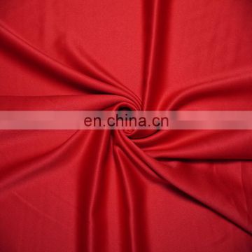 Chinese Supplier 100% polyester satin fabric black For Hometextile