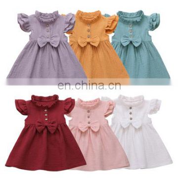 Summer Toddler Kids Baby Girl Casual Clothes Princess Party Dress Dresses