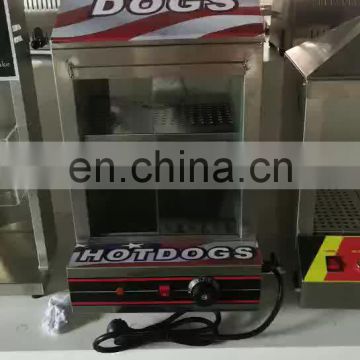 Hot dog warming display showcase  food warmer heating display showcase on sales