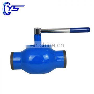 Most Popular Full Welded Carbon Steel Floating Type Ball Valve With Handle