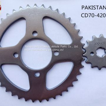 OEM Honda CD70 Motorcycle Sprocket Chain For Pakistan