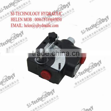 60lpm manual hydraulic flow control valve producer huaian
