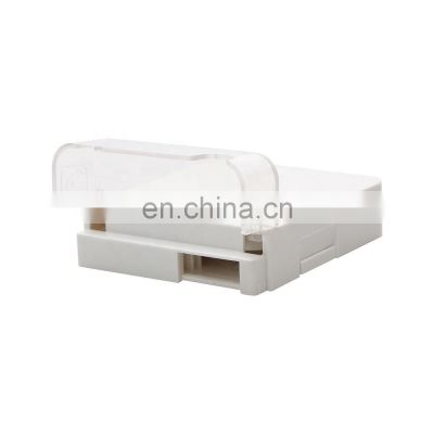 1Core/2Core Optical LC/SC Socket Wall Mount Indoor 2Port Fiber Optic Faceplate