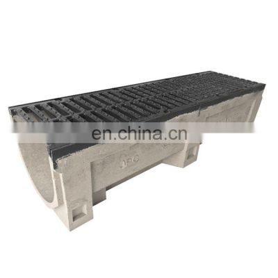 Customized High quality grp molded drain roadway U type grp composite concrete drainage ditch for water