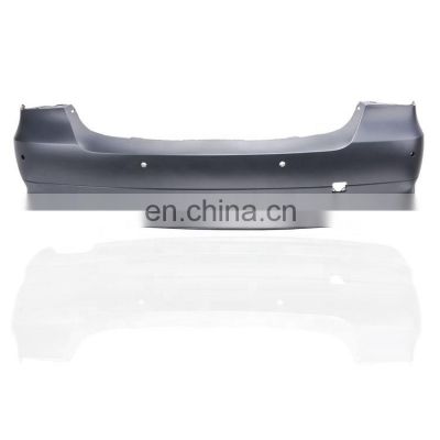OEM 51127202706 PRIMED Rear Bumper Cover with holes for BMW 3 E90 LCI