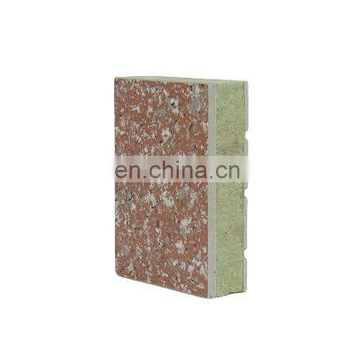 High Quality Used Polyurethane Insulated 100MM Rock Wool Wall Panels for Sale