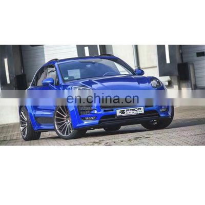 Runde PD Style For Porsche Macan Upgrade Prior Design Wide Body Kit Front Bumper Side Skirts Rear Bumper Wheel Eyebrow