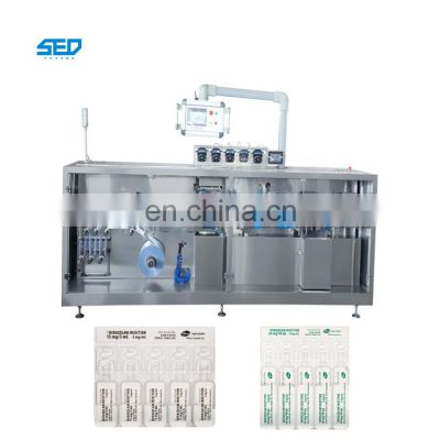 Cosmetic Liquid 1-50ml Plastic Ampoule Filling and Sealing Machine