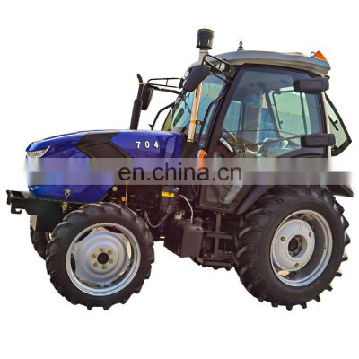 704 70hp Cheap Factory Price Hot Sale price Farm agriculture mini wheel lawnmower tractors trenching machine