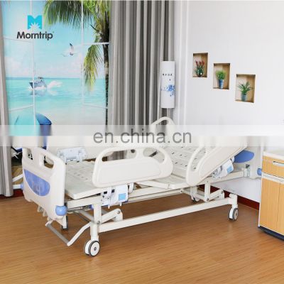 Adjustable 3 Function Good Quality hot sale Factory Price Manual Hospital Bed Medical with Three Cranks for Sale