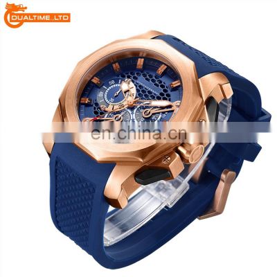 Branded Blue Luxury Army Watch Stainless Steel American Sports Watches Analog Sports Watch