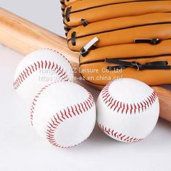 Teenager High Quality Professional Game Cheap Price 9 Inch Pvc Leather Cork Core Softball Baseball College Official Baseball