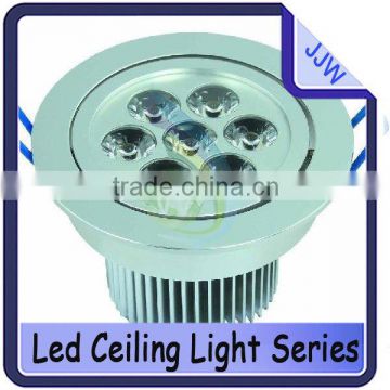 Ultra brightness high power 7w led ceiling light( CE ROHS)