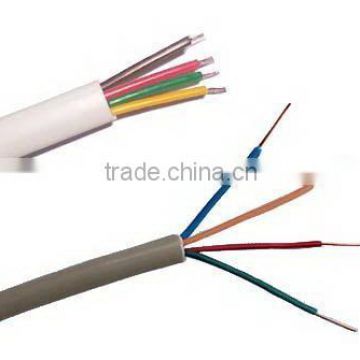 0.4mm 0.5mm CCA telephone cable rj11 fiber patch cable