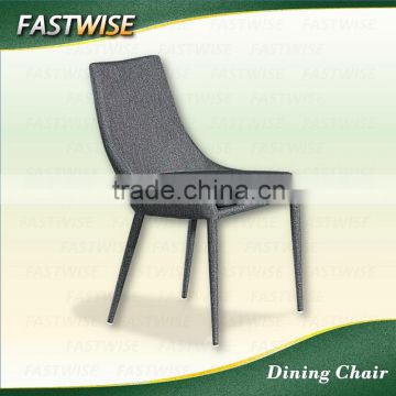 modern design grey fabric side chair for dining room