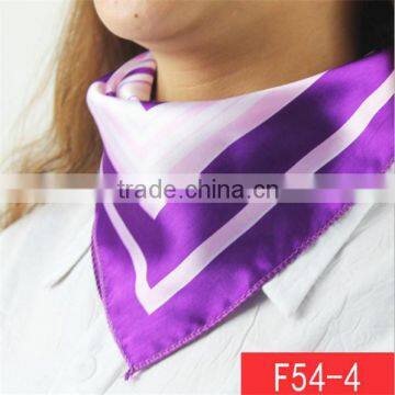 personalized women uniform silk scarf