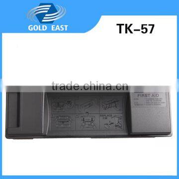 Black toner cartridge compatible with Mita TK-57