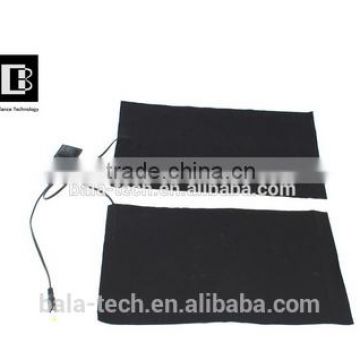 Carbon Fiber Heating Element for Jacket Far Infrared Heating Pad For Clothes Battery Operated Electric Body Warmer
