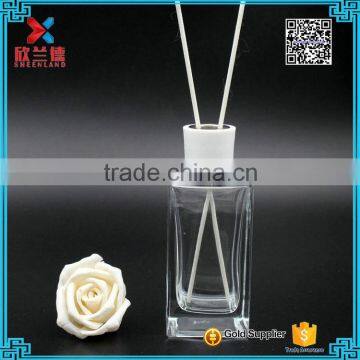 wholesale 200ml high quality rectangle glass empty reed diffuser bottles                        
                                                                                Supplier's Choice