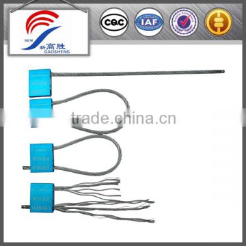 1.5-6.0mm blue color seal locks steel wire rope 7x7