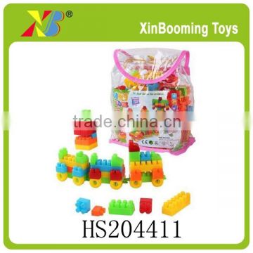 Funny plastic building block toys for kids, intelligence toys