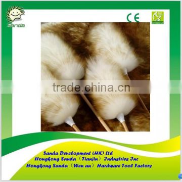 furniture household bamboo handle wool duster