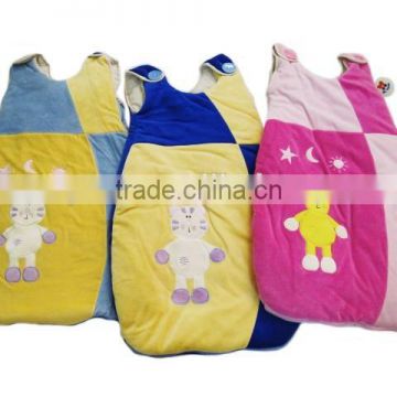 baby sleeping bag/ Embroidery baby sleeping bag pattern/baby sleeping bag wholesale/custom baby sleeping bag