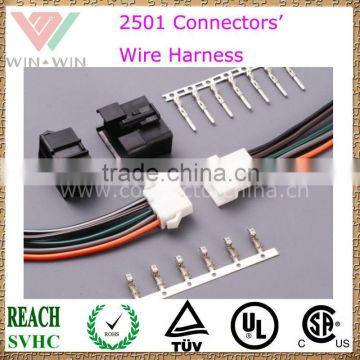 2501 JST Connectors' Wire Harness