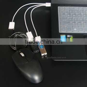 Mouse usb hub cable
