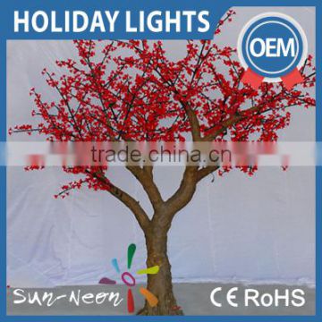 Simulation Led Tree Light Cherry Decorative Tree Light Outdoor garden party light tree