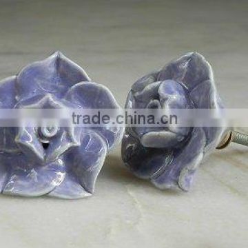 Ceramic Flower Knobs At buy best prices on india Arts Palace