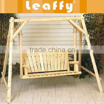 LEAFFY-Wooden Swing - Patio Furniture