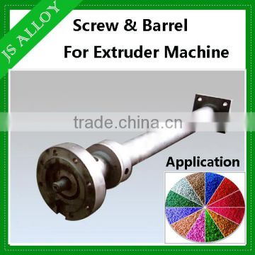 High speed high output screw barrel for PE/PP/PET extruder machine