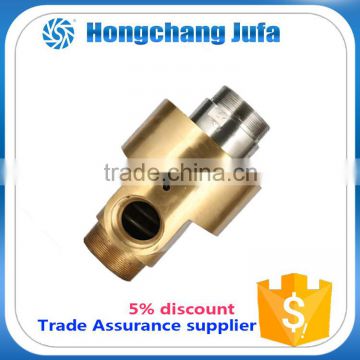 2 inch Double passage Roating joint Rotary Union with rotating syphon