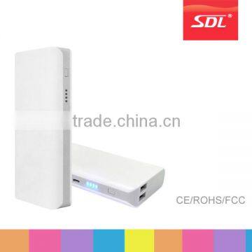 Hot sale SDL 11000mAh plasic power bank for iphone6