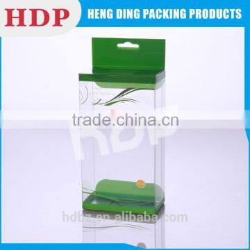 high level recyclable clear plastic box pvc