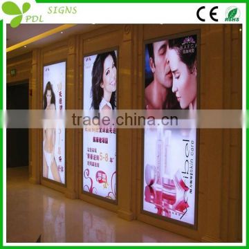 2015 LED 12V top quality poster boards banner light box