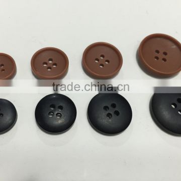 solid resin buttons for garments accessory