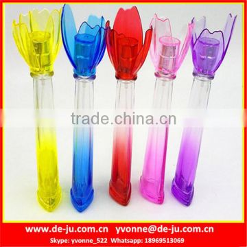 Colorful lily Flower Shaped Perfume Bottle