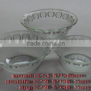 glass bowl set