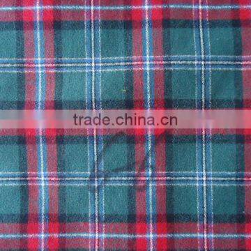 New fashion cotton flannel check fabric