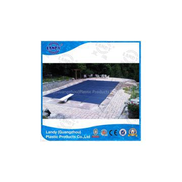 green safety cover for swimming pool