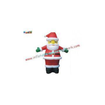 420D PVC coated nylon Inflatable Christmas Holiday Snowman Decorating for Advertising