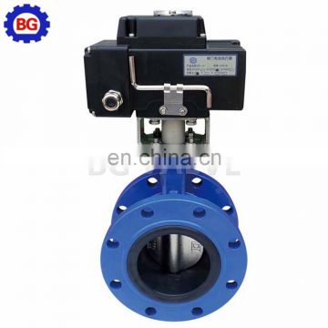 DN125 PN16 Butterfly valve Electric Actuator Flange connection