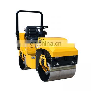 full hydraulic driving 1.5 Ton weight of compactor vibratory road roller