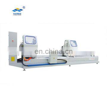 CNC double head miter cutting saw /aluminum window cutting machine